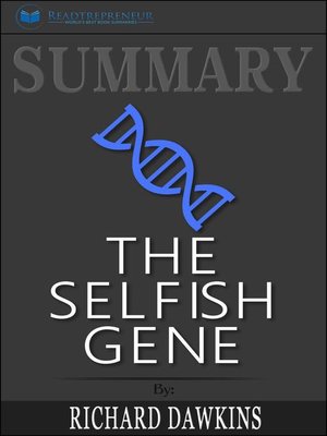 cover image of Summary of the Selfish Gene